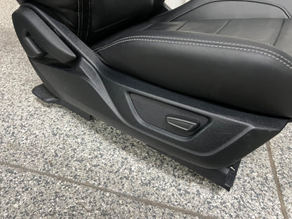 2018-2023 Ford Mustang GT Black Leather Coupe Front Rear Power Seats Heat Cooled