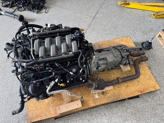 2018 Mustang 5.0 Coyote Gen 3 Engine Drivetrain MT-82 6 Speed Manual