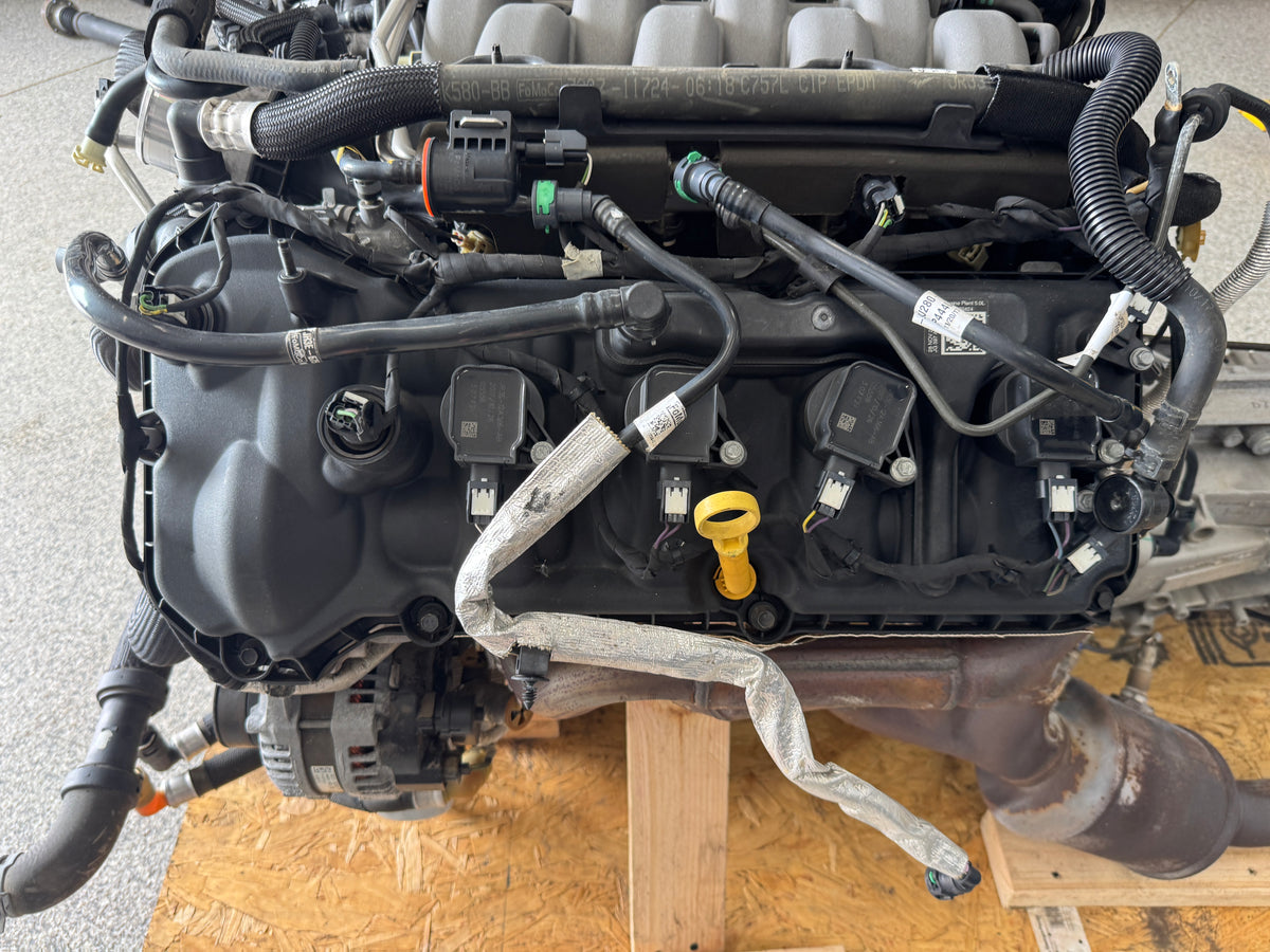 2018 Mustang 5.0 Coyote Gen 3 Engine Drivetrain MT-82 6 Speed Manual