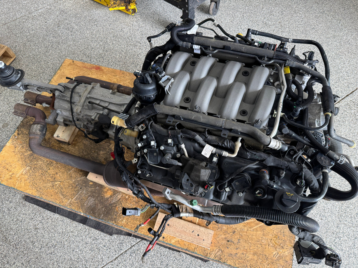 2018 Mustang 5.0 Coyote Gen 3 Engine Drivetrain MT-82 6 Speed Manual