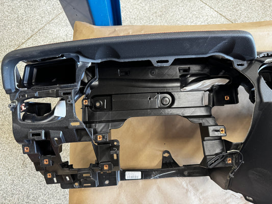 2018-2023 Ford Mustang GT 5.0 Leather Dash Pad Frame "Red Stitch"