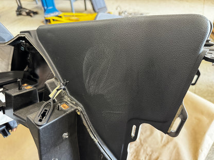 2018-2023 Ford Mustang GT 5.0 Leather Dash Pad Frame "Red Stitch"
