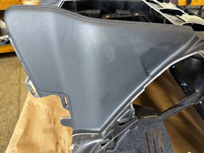 2018-2023 Ford Mustang GT 5.0 Leather Dash Pad Frame "Red Stitch"