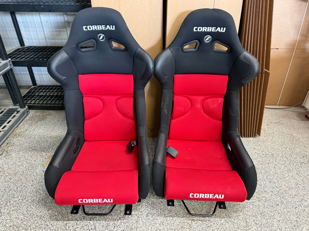 2015-2023 Ford Mustang Corbeau FX1 Pro Racing Seats Seat Brackets