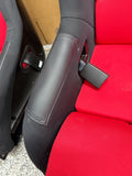 2015-2023 Ford Mustang Corbeau FX1 Pro Racing Seats Seat Brackets Black/Red