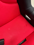 2015-2023 Ford Mustang Corbeau FX1 Pro Racing Seats Seat Brackets Black/Red