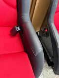 2015-2023 Ford Mustang Corbeau FX1 Pro Racing Seats Seat Brackets Black/Red