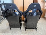 2015-2023 Ford Mustang Corbeau FX1 Pro Racing Seats Seat Brackets Black/Red
