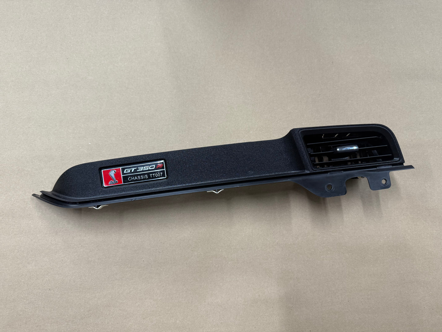 2015-2017 Ford Mustang GT Dash Plaque Trim Insert