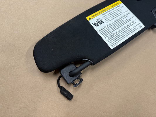 2015-2023 Ford Mustang Coupe Sun Visors Pair "Home Link"