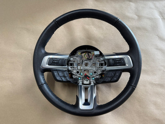 2015-2017 Ford Mustang GT Leather Steering Wheel "Manual"