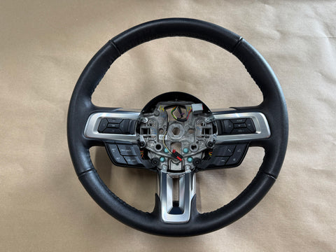 2015-2017 Ford Mustang GT Leather Steering Wheel "Manual"