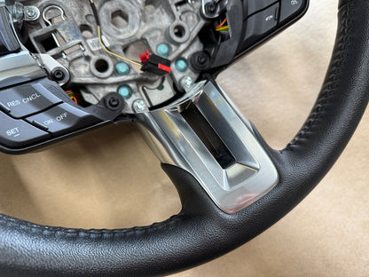 2015-2017 Ford Mustang GT Leather Steering Wheel "Manual"