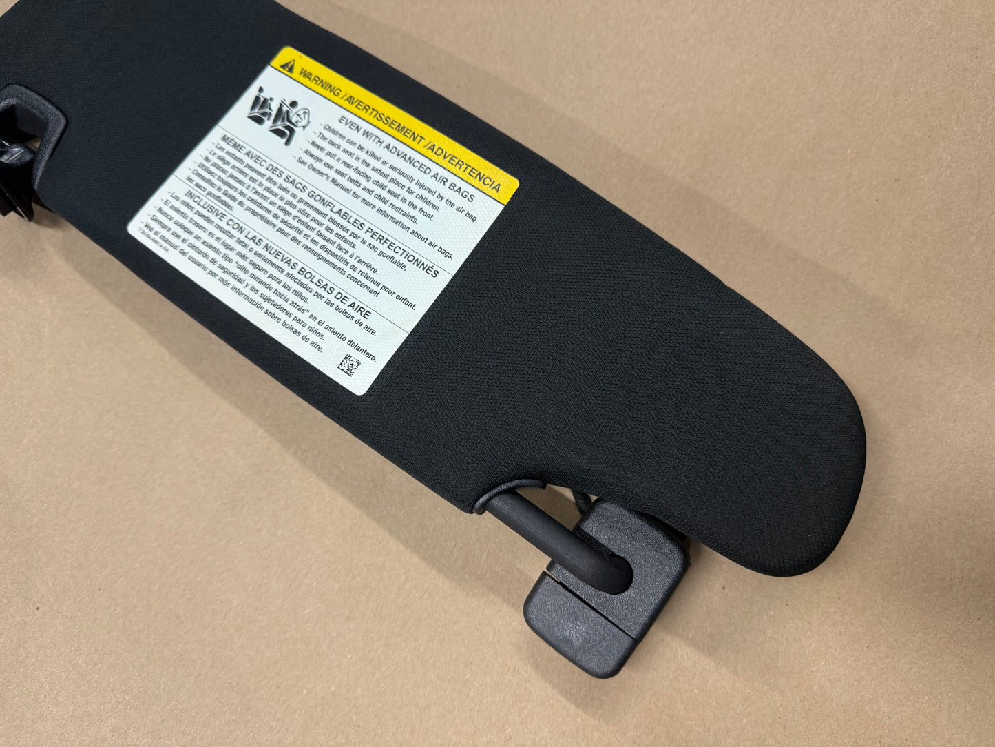 2015-2023 Ford Mustang Coupe Sun Visors Pair "Home Link"