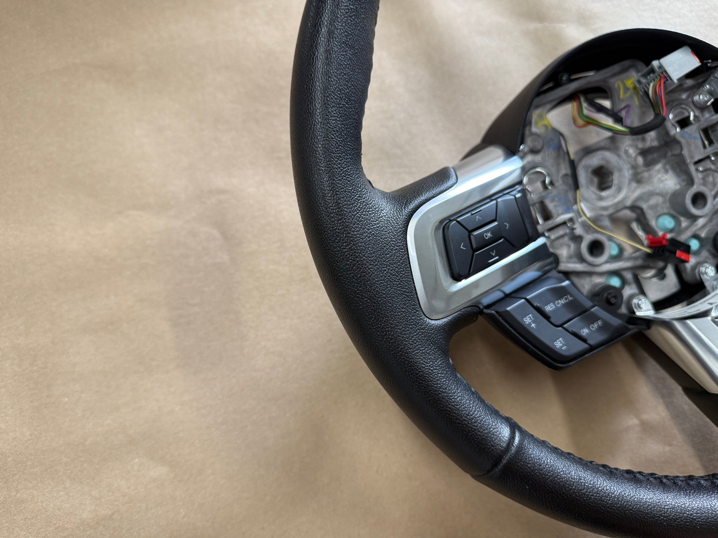 2015-2017 Ford Mustang GT Leather Steering Wheel "Manual"