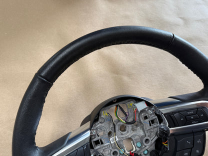 2015-2017 Ford Mustang GT Leather Steering Wheel "Manual"