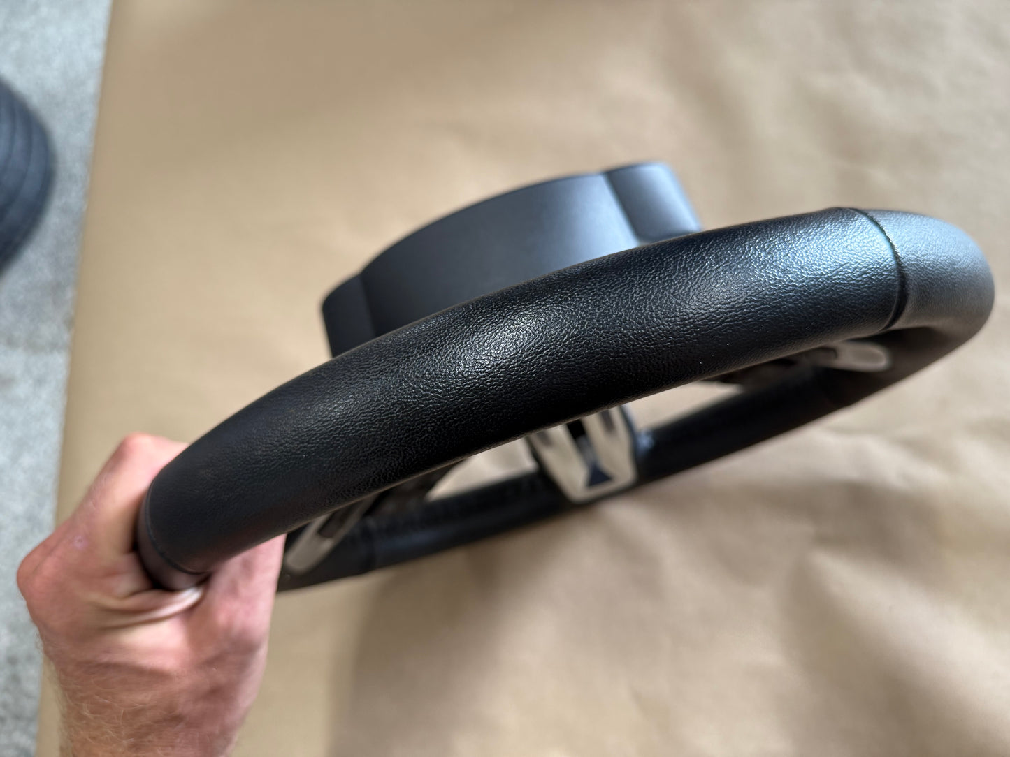 2015-2017 Ford Mustang GT Leather Steering Wheel "Manual"