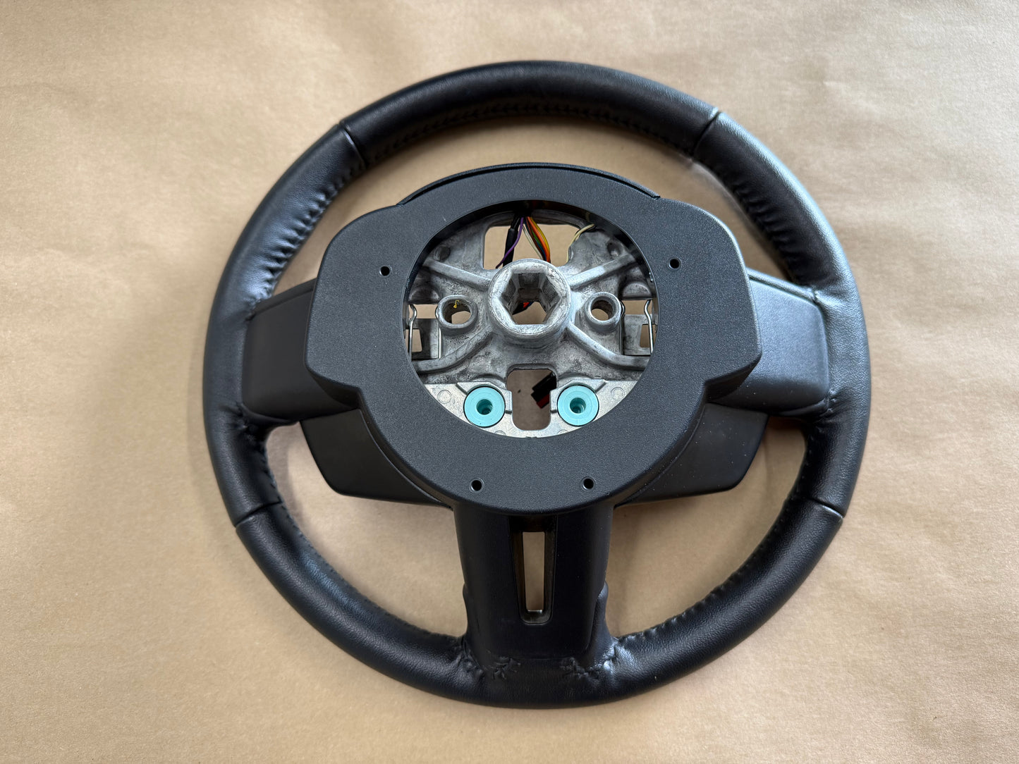 2015-2017 Ford Mustang GT Leather Steering Wheel "Manual"