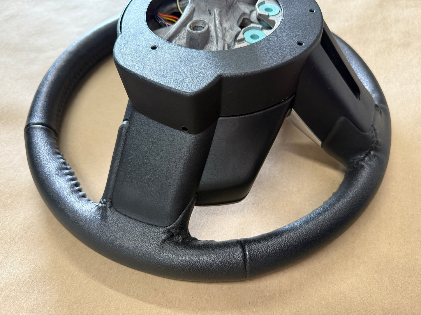 2015-2017 Ford Mustang GT Leather Steering Wheel "Manual"