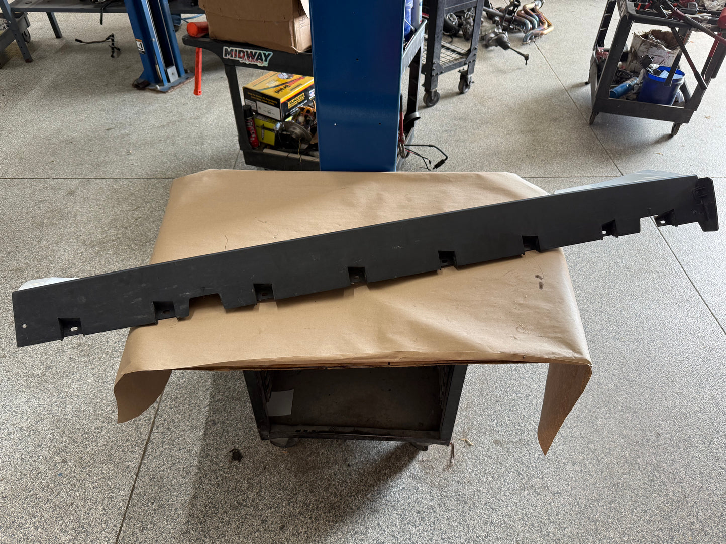 2015-2023 Ford Mustang GT Ecoboost LH Driver Side Skirt Molding "White"