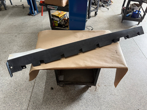 2015-2023 Ford Mustang GT V6 RH Passenger Side Skirt Molding "White"