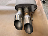 2018-2022 Mustang GT RH Passenger side Active Exhaust Muffler Quad Tip