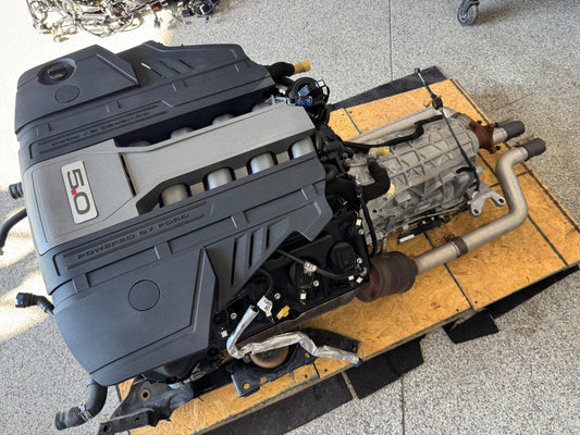2020 Mustang 5.0 Coyote Gen 3 Engine Drivetrain 10R80 Automatic Auto 24k mi