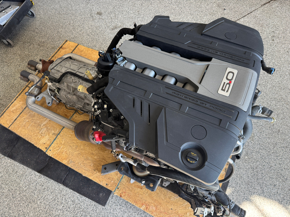 2020 Mustang 5.0 Coyote Gen 3 Engine Drivetrain 10R80 Automatic Auto 24k mi