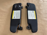 2015-2023 Ford Mustang Coupe Sun Visors Pair "Home Link"