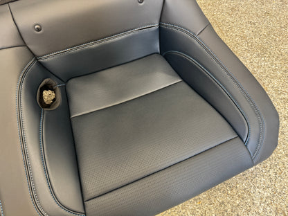 2024-2026 Ford Mustang California Special Seats Blue Leather Heated Cooled