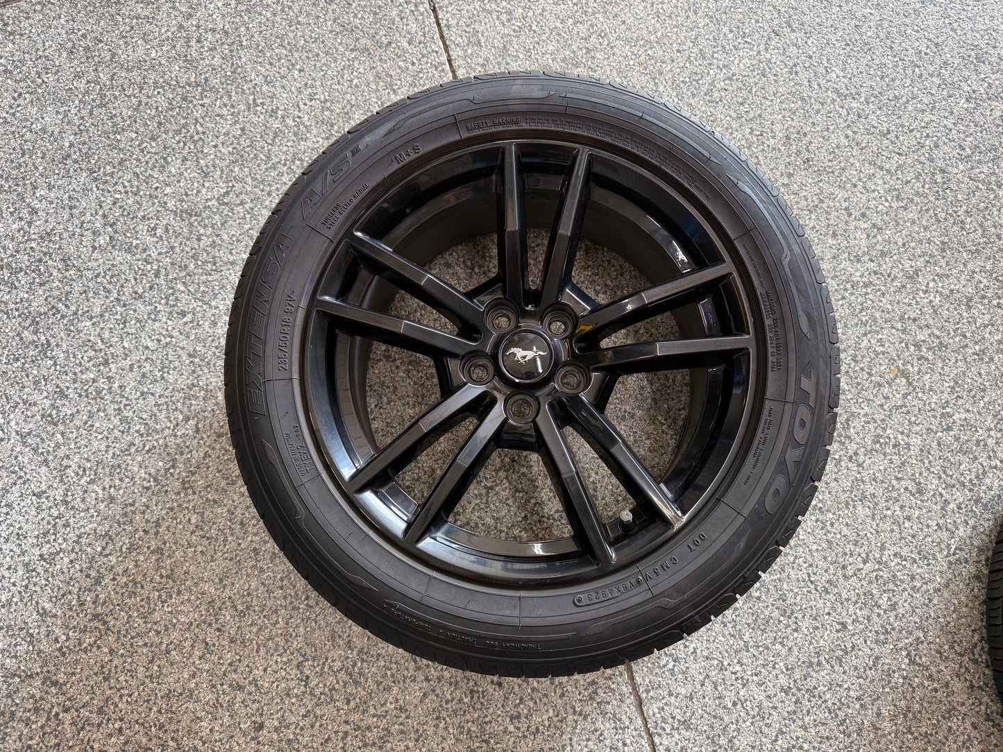 2015-2017 Ford Mustang GT 5.0 18x8" Wheel Toyo Tire 235/50/18