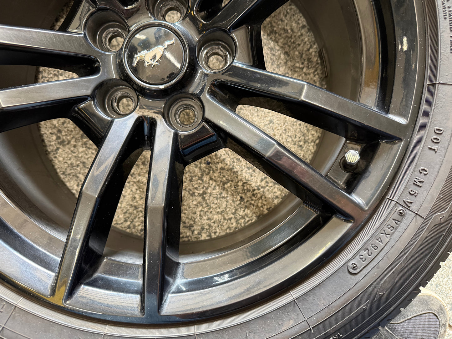 2015-2017 Ford Mustang GT 5.0 18x8" Wheel Toyo Tire 235/50/18