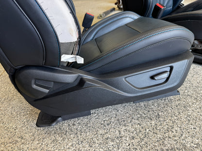 2024-2026 Ford Mustang California Special Seats Blue Leather Heated Cooled