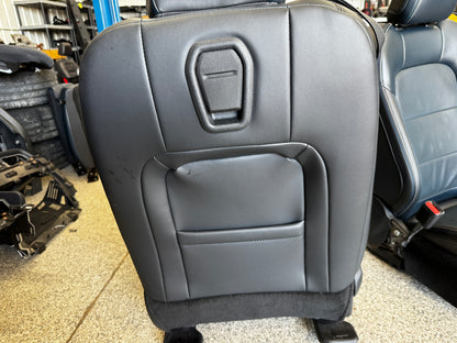 2024-2026 Ford Mustang California Special Seats Blue Leather Heated Cooled