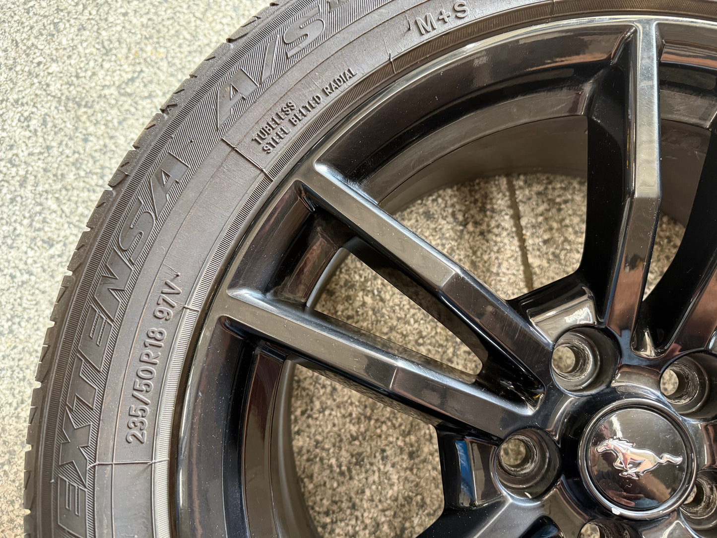 2015-2017 Ford Mustang GT 5.0 18x8" Wheel Toyo Tire 235/50/18