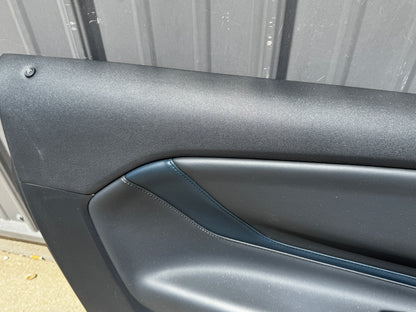 2024-2026 Mustang California Special LH RH Leather Insert Door Panels Pair -OEM