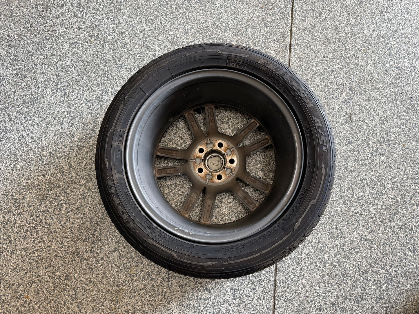 2015-2017 Ford Mustang GT 5.0 18x8" Wheel Toyo Tire 235/50/18