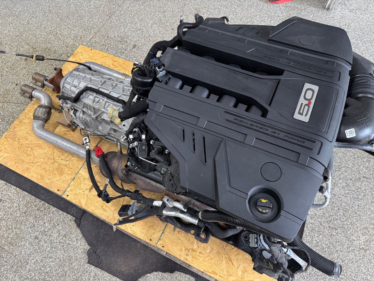 2022 Mustang 5.0 Coyote Gen 3 Engine Drivetrain 10R80 Automatic Auto 38k mi