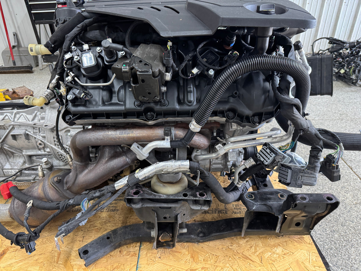 2022 Mustang 5.0 Coyote Gen 3 Engine Drivetrain 10R80 Automatic Auto 38k mi