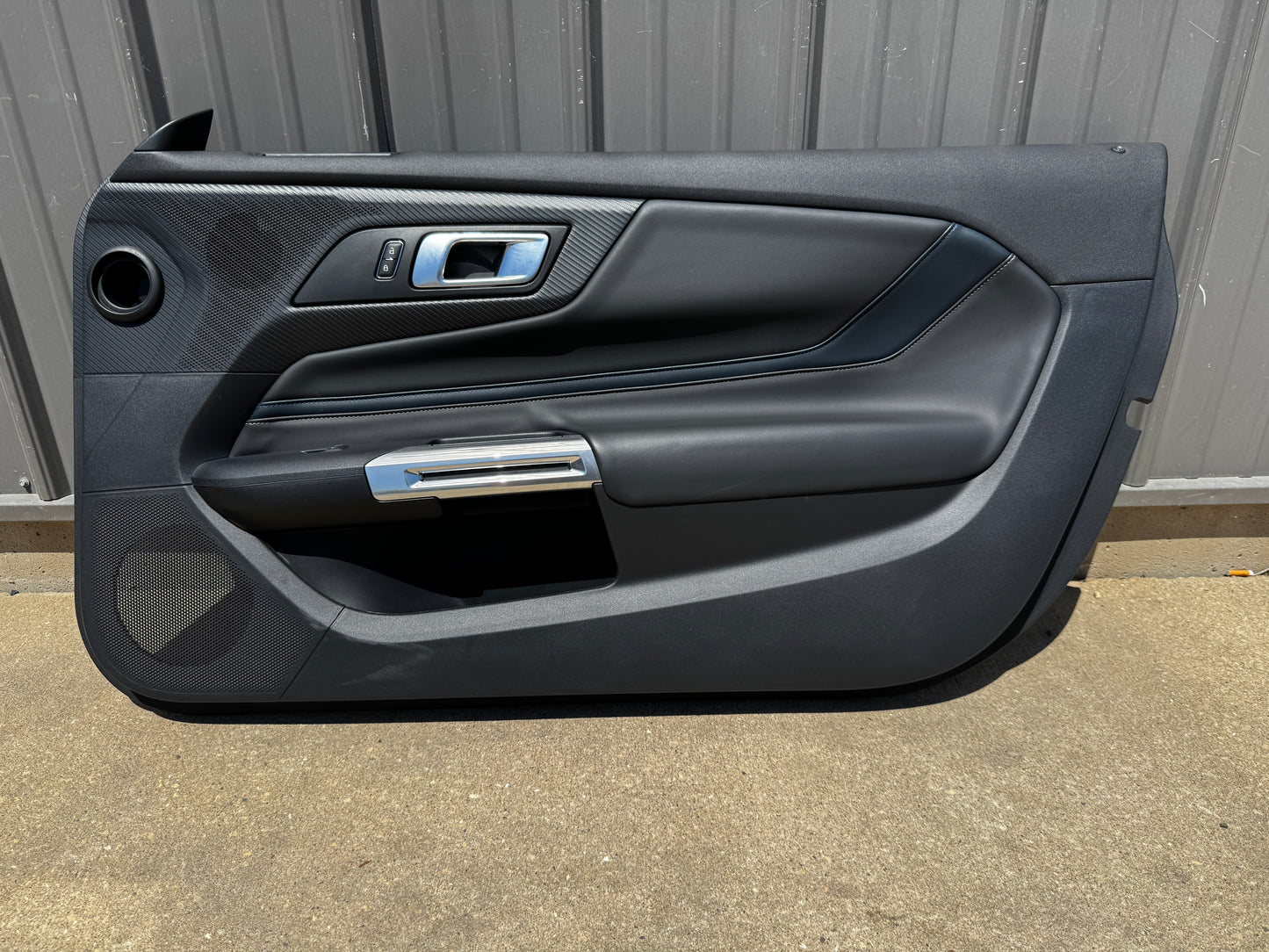 2024-2026 Mustang California Special LH RH Leather Insert Door Panels Pair -OEM