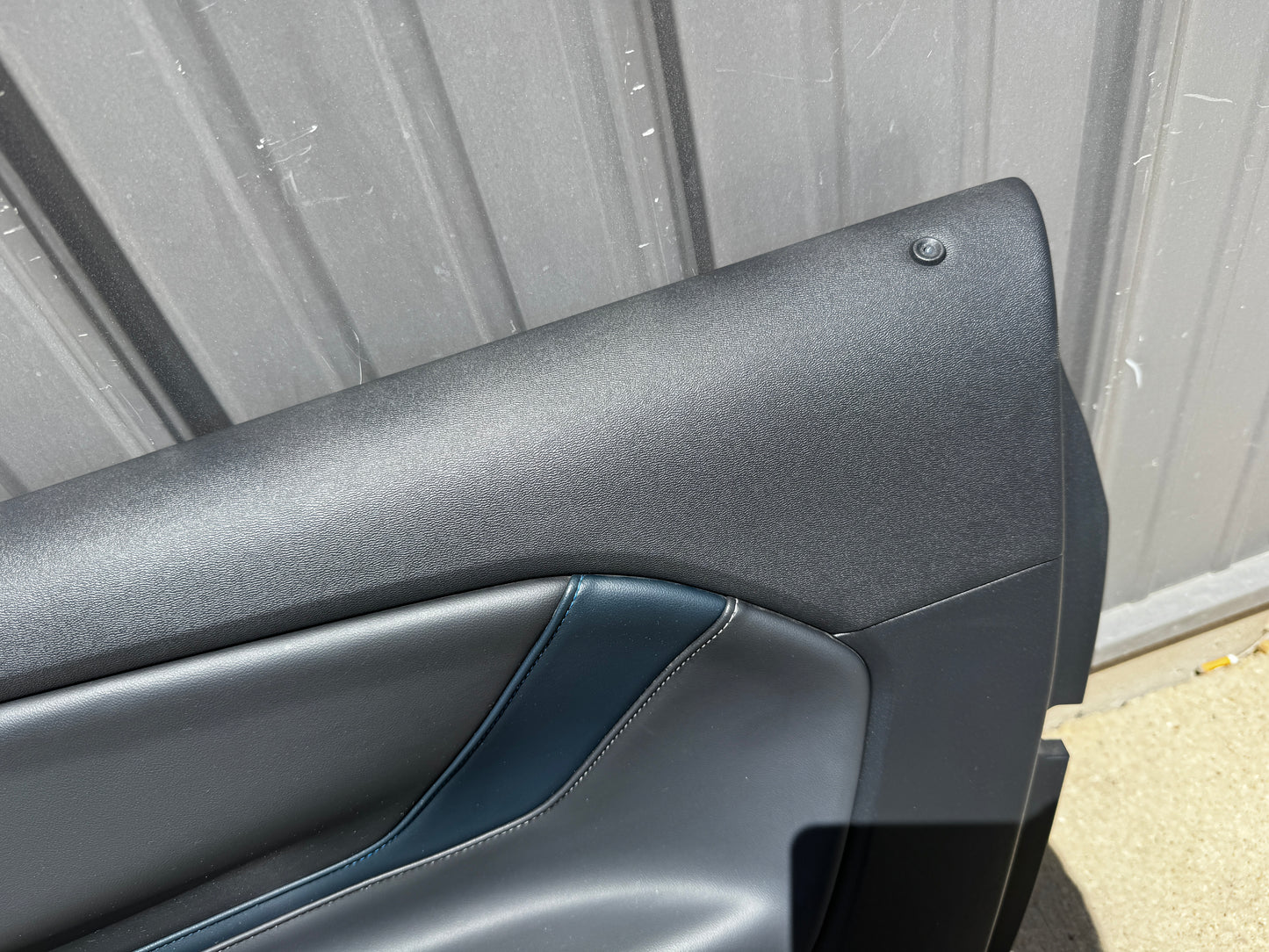 2024-2026 Mustang California Special LH RH Leather Insert Door Panels Pair -OEM