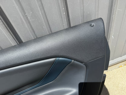 2024-2026 Mustang California Special LH RH Leather Insert Door Panels Pair -OEM