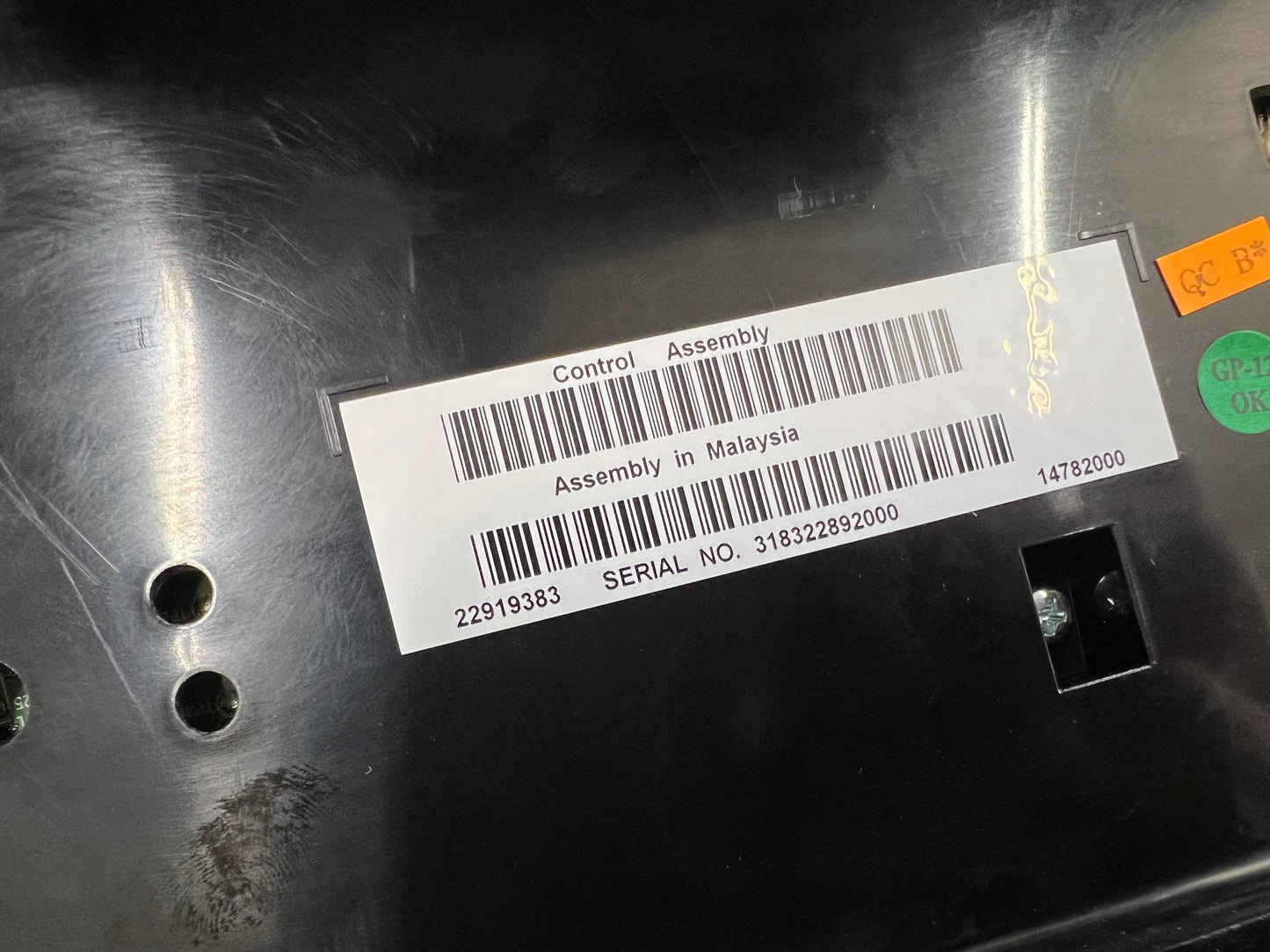2014 Chevrolet Camaro SS MyLink Premium Radio Face Plate GM