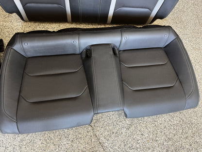2016-2023 Chevrolet Camaro SS Coupe Front Rear Seats Black Leather - OEM