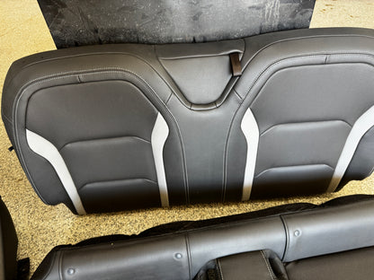 2016-2023 Chevrolet Camaro SS Coupe Front Rear Seats Black Leather - OEM