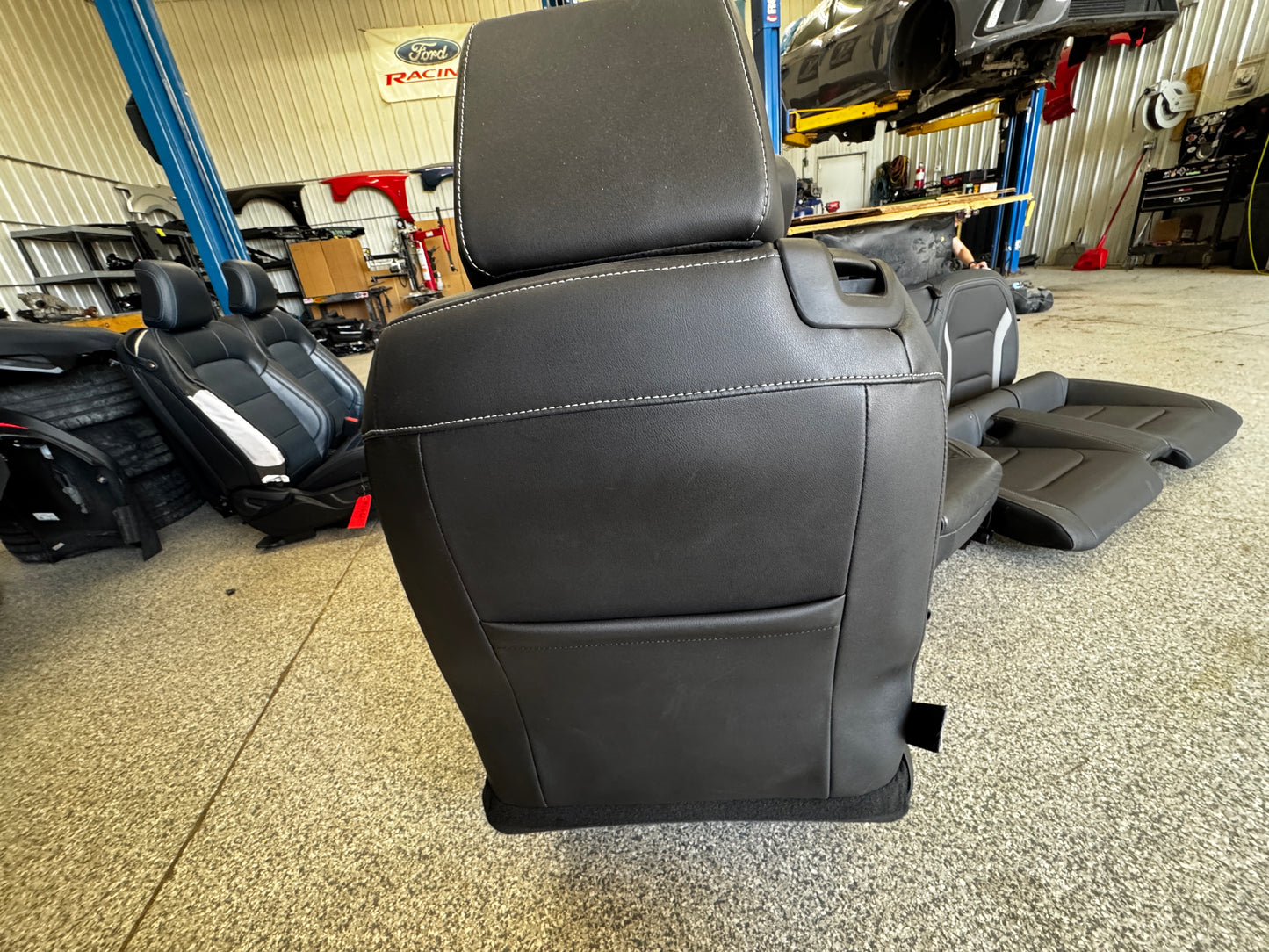 2016-2023 Chevrolet Camaro SS Coupe Front Rear Seats Black Leather - OEM