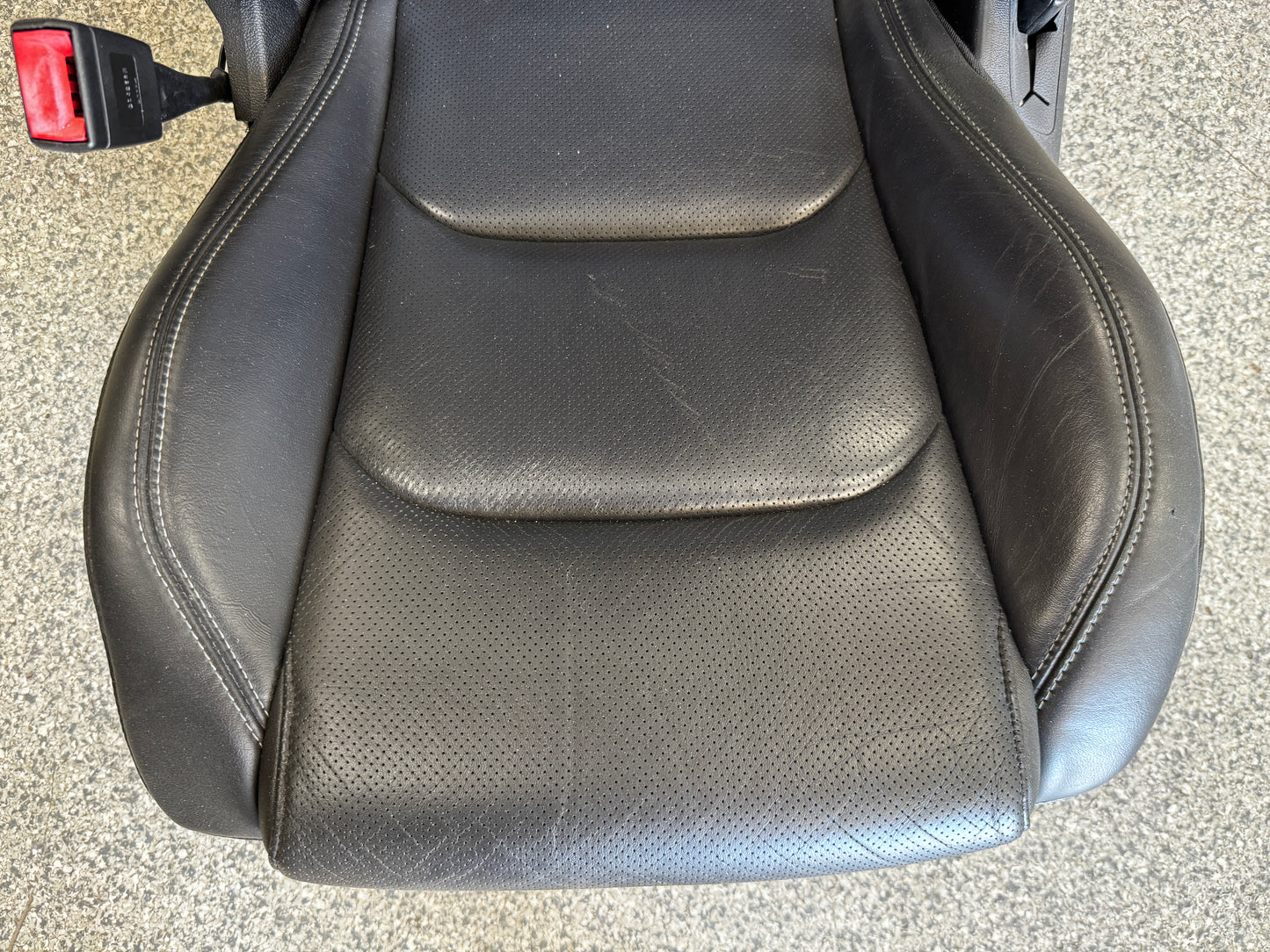 2016-2023 Chevrolet Camaro SS Coupe Front Rear Seats Black Leather - OEM