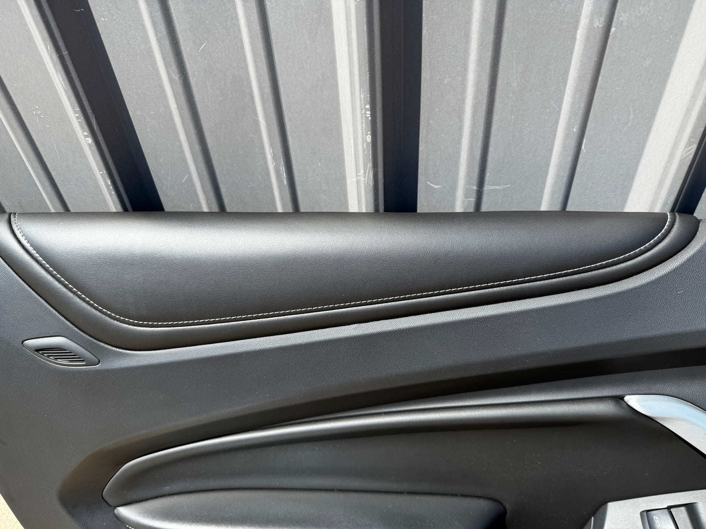 2016-2024 Chevrolet Camaro SS Coupe RH LH Pair Door Panels Black Leather