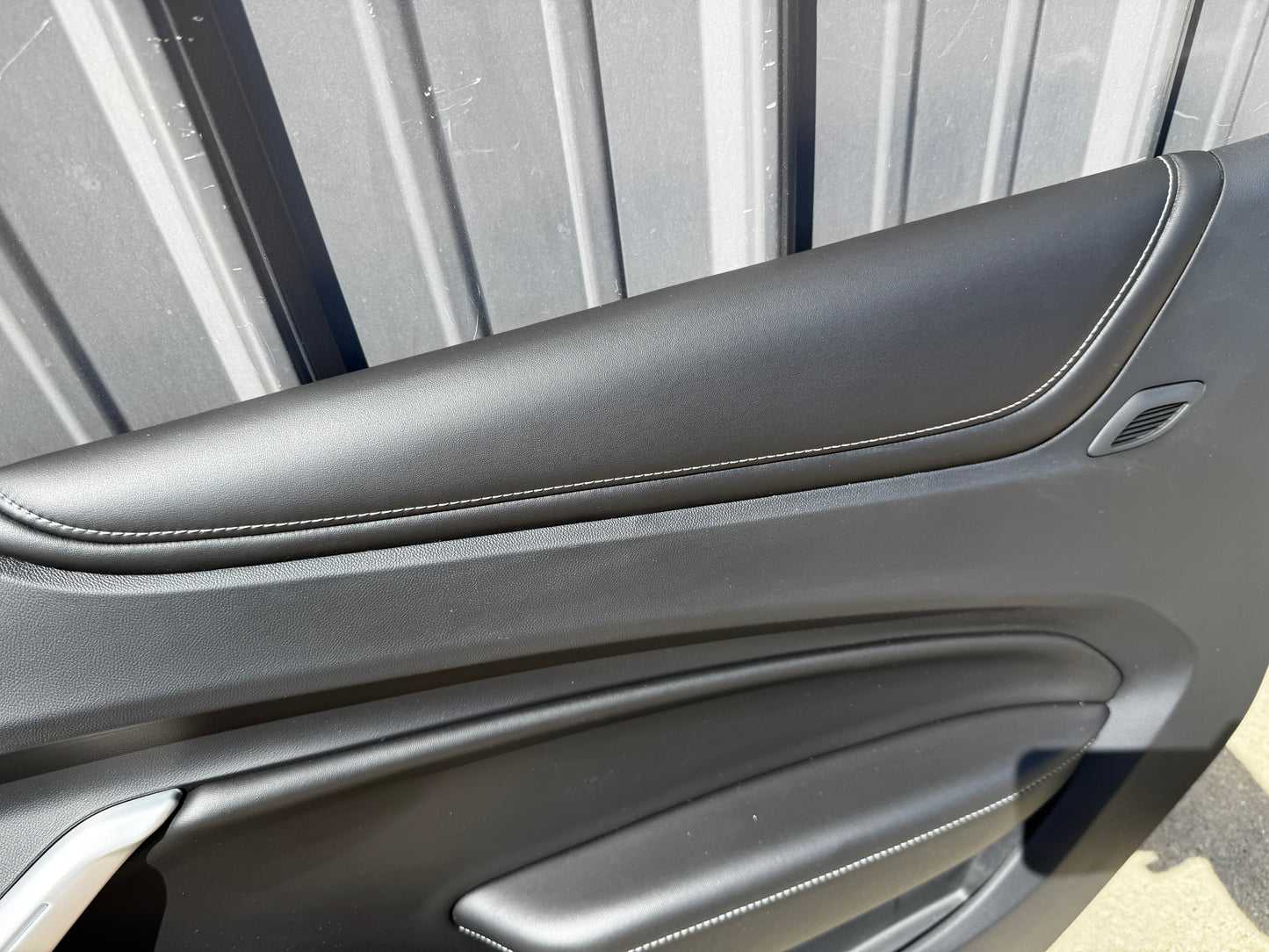 2016-2024 Chevrolet Camaro SS Coupe RH LH Pair Door Panels Black Leather