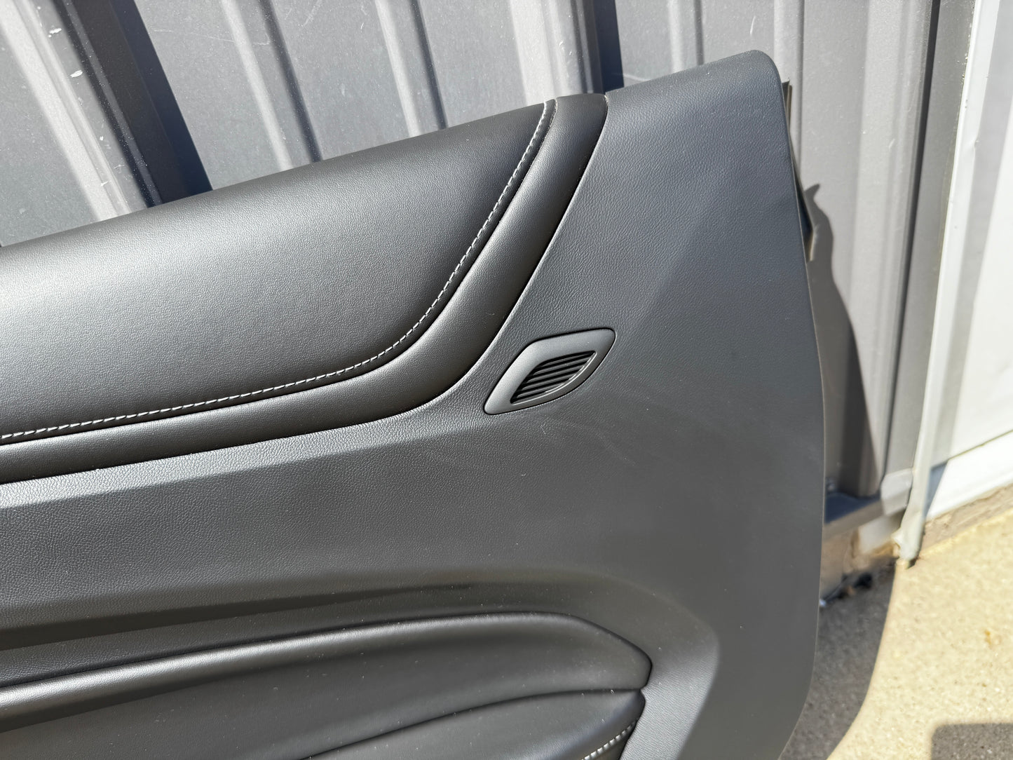 2016-2024 Chevrolet Camaro SS Coupe RH LH Pair Door Panels Black Leather